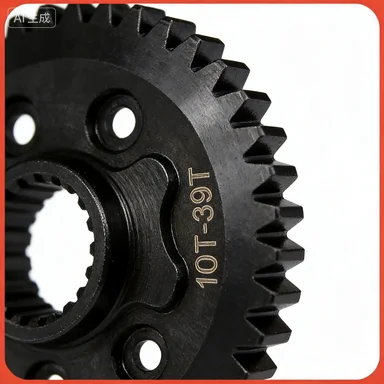 

HR Traxxas Mini Maxx 40 Передний и задний дифференциал из хромированной стали с улучшенными коническими зубьями 39/10T