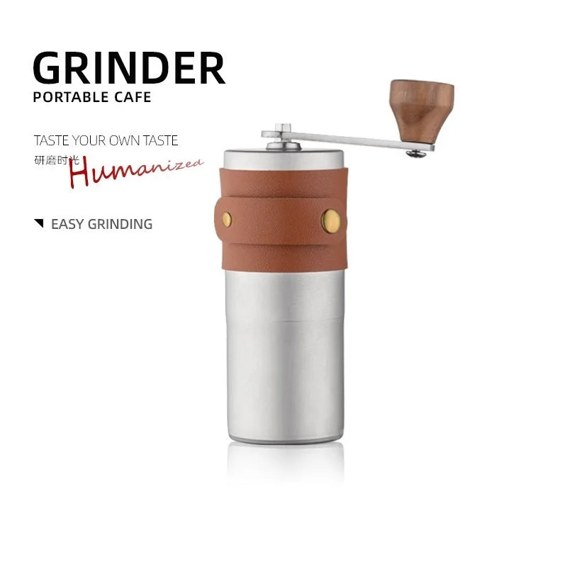 Manual Coffee Grinders Outdoor Portable Home Stainless Steel Coffee Grinder, Can Grind Coffee, Pepper, Tablets, Kosher Salt