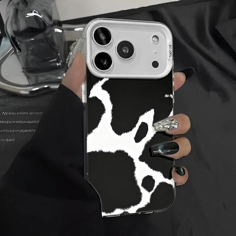

Blue Leopard Print Phone Case For iPhone 13 14 15 Pro Max 7 8 Plus X XS leopard print Cases For iPhone 17 16 12 11 Pro Max Cover