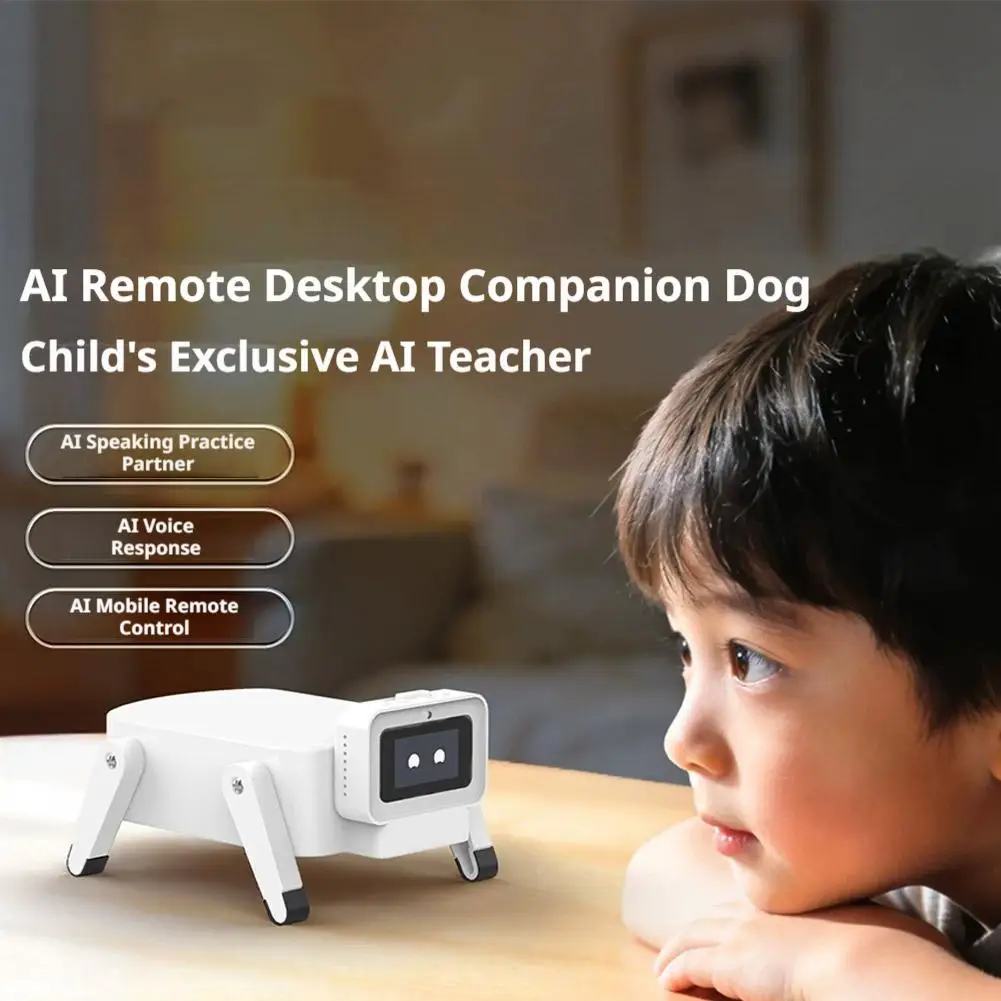 AI Voice-Control Robot Puppy  Interactive Robotic Pet With Man-Machine Communication 3D Printed