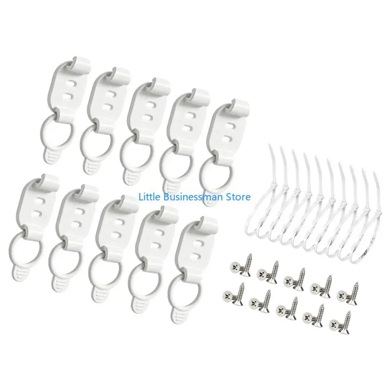 Kabelführungshalter mit selbstklebender Rückseite für Home-Office-Kabel M76A – Detail 4