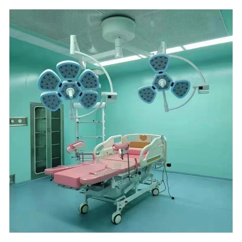 Clara Tools Store  Electricity-Powered Medical OT Light Shadowless Petal Ceiling Type LED Lamp for Surgery Operation