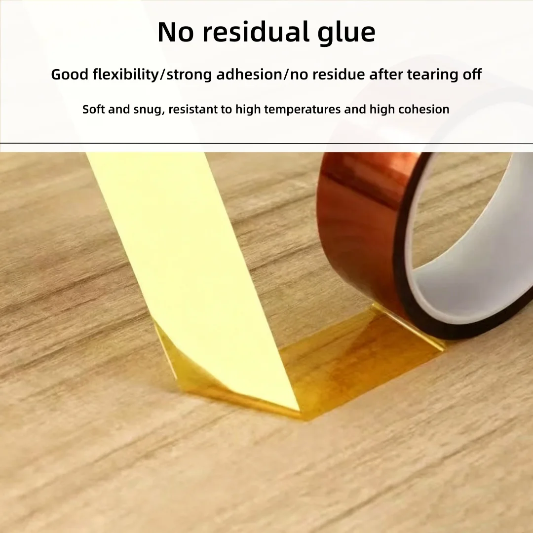 High temperature adhesive tape, suitable for sublimation, hot pressing, heat transfer polyimide, high temperature resistance