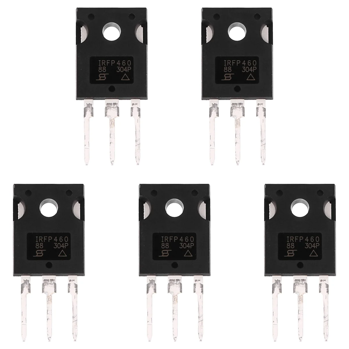 파워 MOSFET N 채널 트랜지스터, 5X IRFP460, 20A, 500V, 5 개