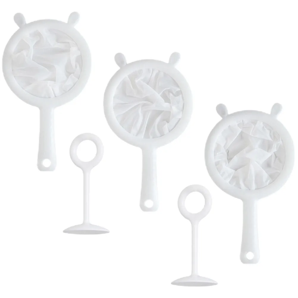 

1 Set Of Reusable Plastic Sieve Ultra-Fine Mesh Strainer For Soy Milk Coffee Juice Yogurt Fruit Kitchen Tool Cooking Baking