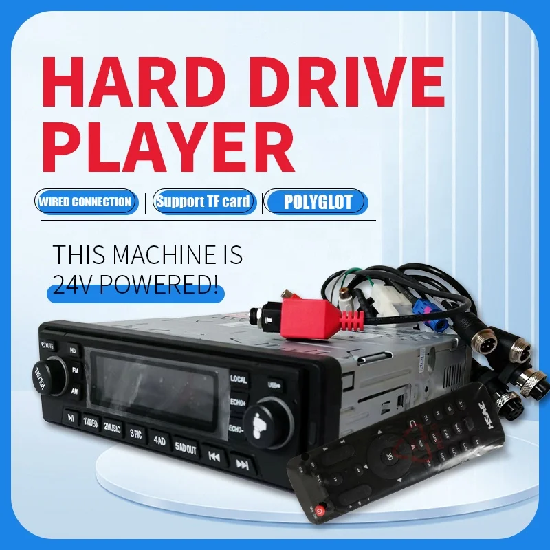 China Moest Popular Spare Parts for Bus Hard Disk Player TF Card Wired Multilingual 7910-02179 for Bus Accessories Parts