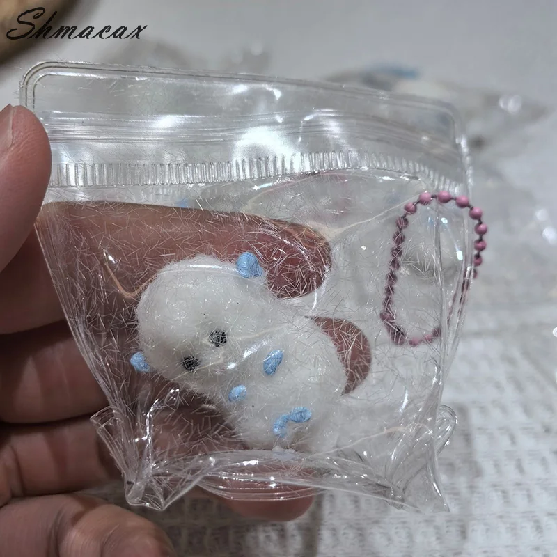 1PC Squishy Toys New Kawaii Mini Puppy Lamb Handmade Silicone Pinch Squeeze Props Adult Children Birthday Gift