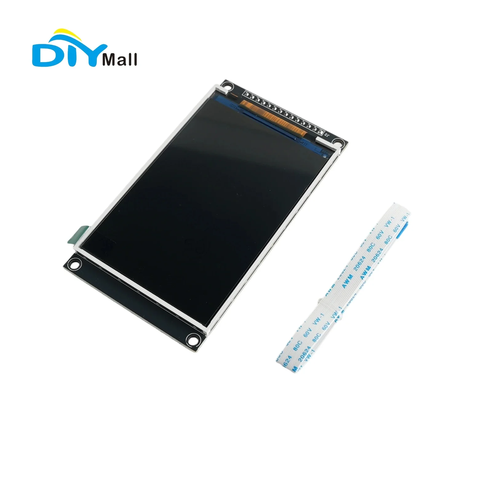 DIYmall 3.5 Inch SPI TFT LCD Display Module 320x480 IPS Panel Optional Capacitive Touch Compatible with Arduino for Makers