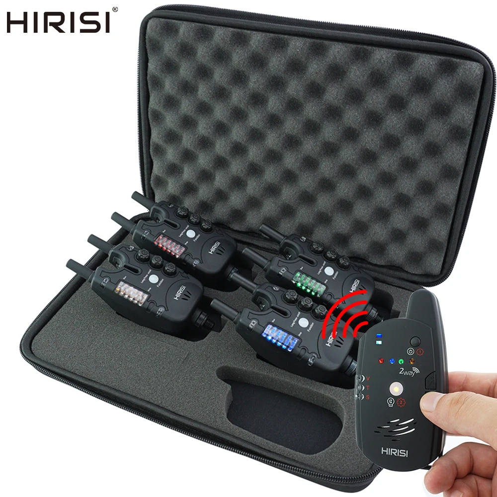 Hirisi Alarma Inalámbrica para Pesca de Carpa con Mando a Distancia - imagen 2