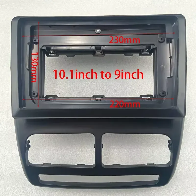 9 10 Inch Radio Fascia Panel Frame For Fiat Doblo Opel Combo 2011-2018 Dashboard Mount Audio Player Trim Kit Car Accessories