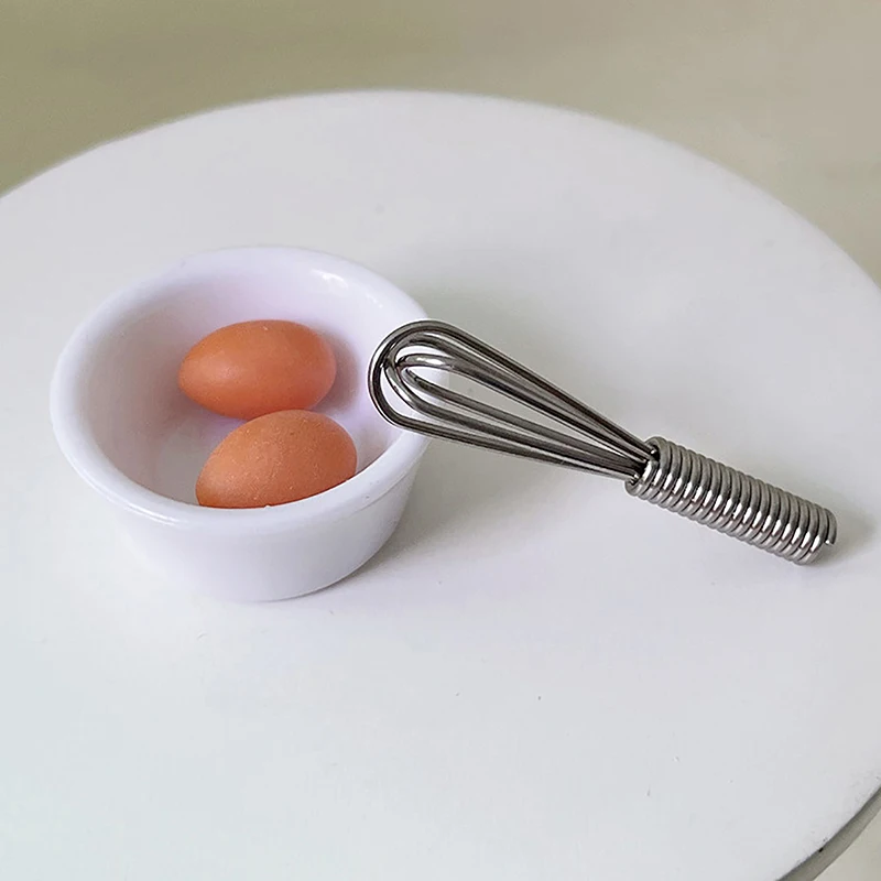 ''1/4/17PCS new Egg With Tray Dollhouse Kitchen Toy Doll Accessories Gift Playing House Miniature Simulation Food Scene Model
