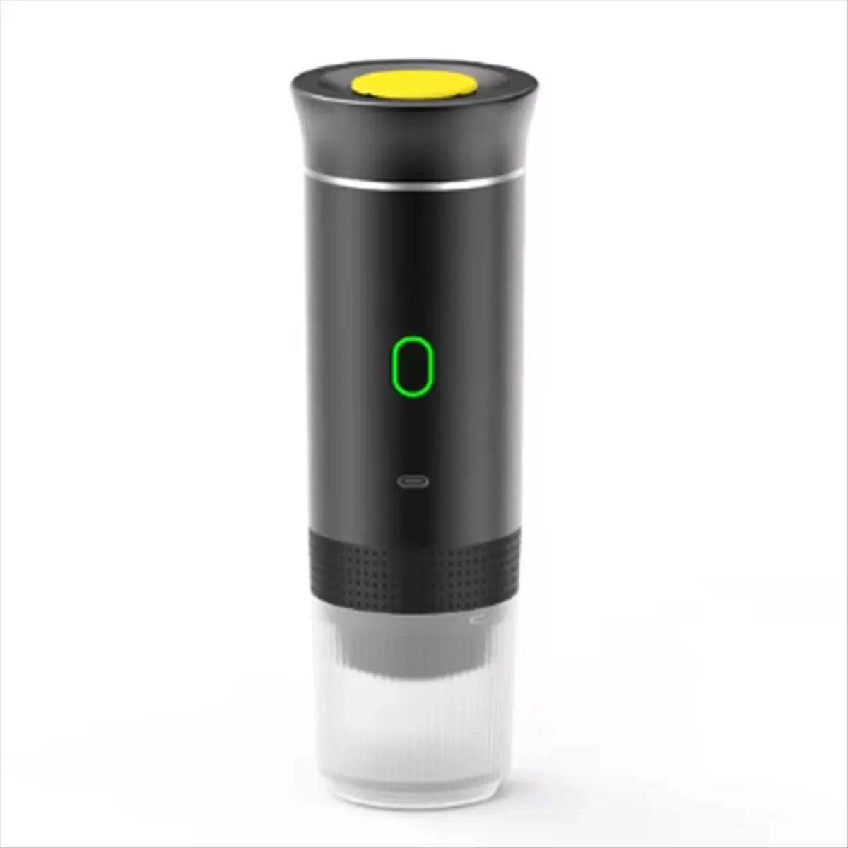 HIWS  Mini Wireless Electric Portable Espresso Coffee Machine for Car & Home Camping Travel Capsule Coffee Maker Black