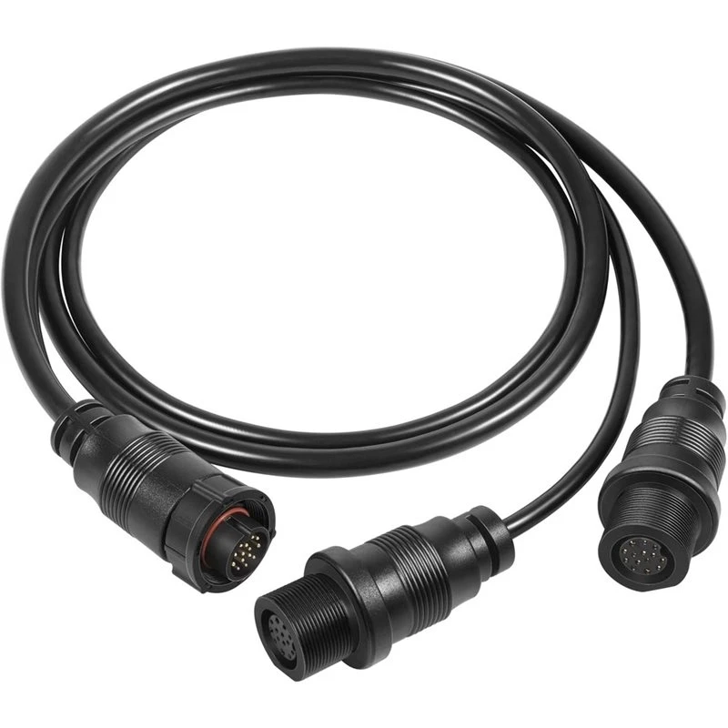 Reliable-For Humminbird Compatible 720111-1 14 M ID SIDB Y Splitter Cable, 36.2 Inch Marine Grade Waterproof For SOLIX, APEX,