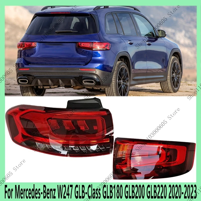 

Для Mercedes-Benz W247 GLB-Class GLB180 GLB200 GLB220 2020-2023 автомобильные аксессуары задний фонарь в сборе указатель поворота стоп-сигналы