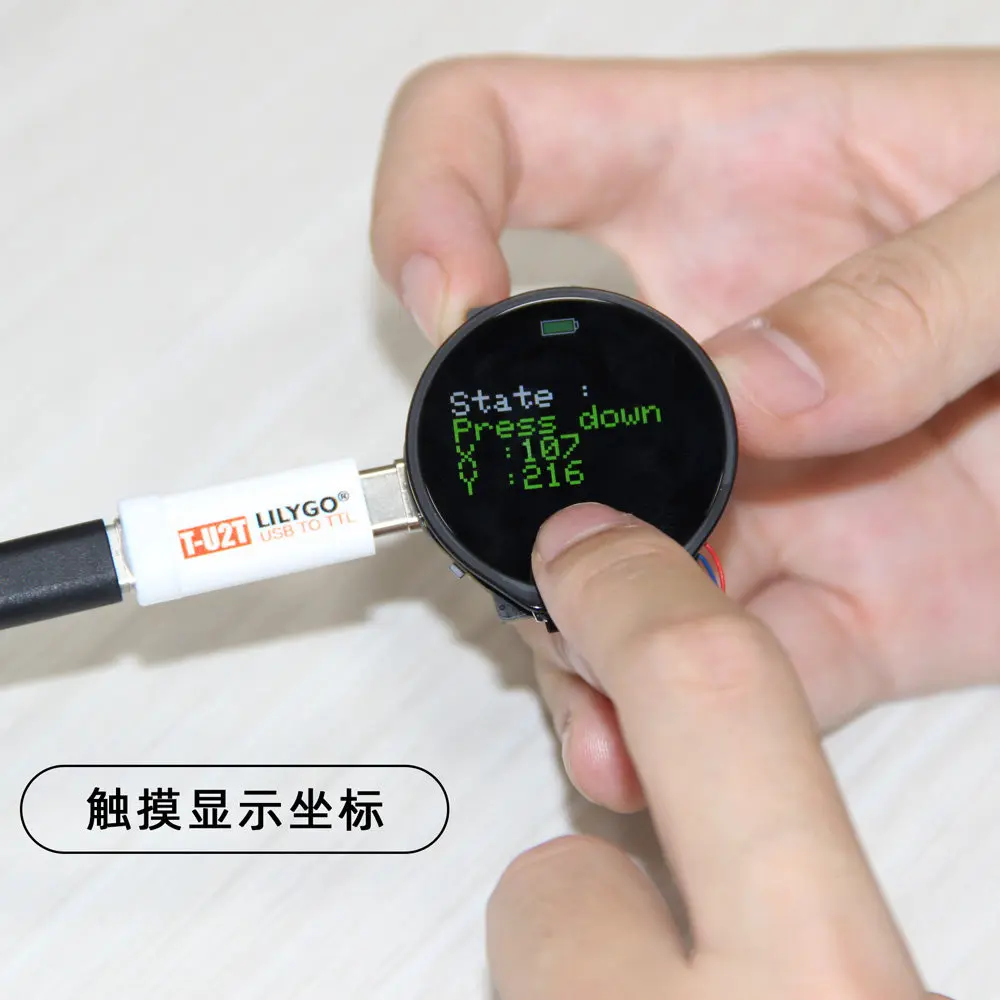 LILYGO T-WATCH 2021 Programming Watch Capacitive Touch Screen MCU32 Psram Compass