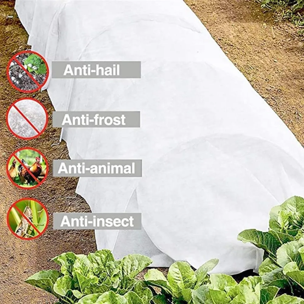 Plant Anti-freeze Cover Garden Frost Winter Plant Protecter Non-Woven Fabric Prevent Frostbite Thermal Insulation Cover Cloth