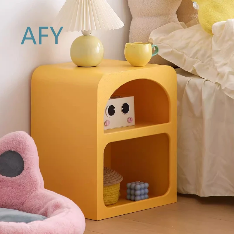 Children Bedroom Nightstands for Modern Home Furniture Organizers with Hidden Compartment Bedside Tables Storage Night Stand