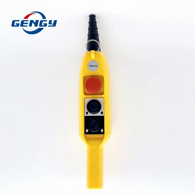 COB-61E Waterproof  Lifting Control Button Single and Double Speed Ship Shaped N Crane Hoist Switch TNHA1-61E TY-3A