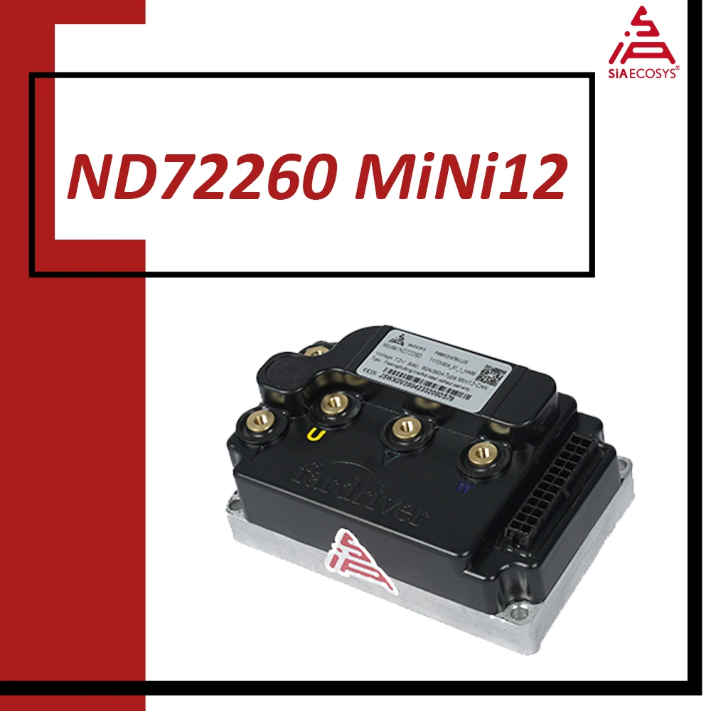 Fardriver Controller ND72260 MiNi12 72V 260A Electric Motorcycle Programmable Sine Wave Controller For 1500W Motor