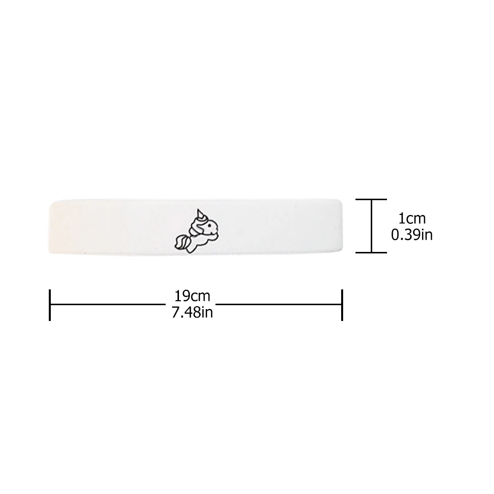 

Silicone Bracelet Wristb s Couple Students Fashion Men Women Lightweight Comfortable Skin Touch Unique Style Decor Effect