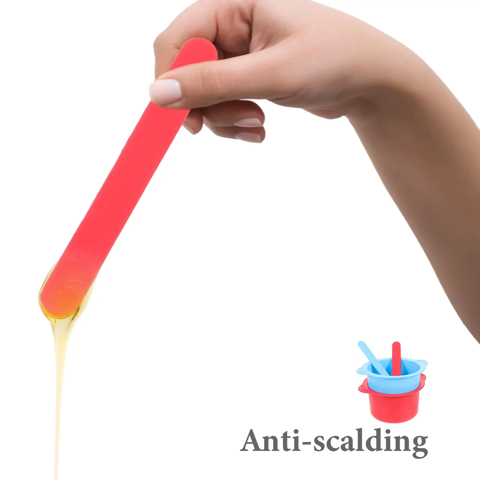 

2 Pcs Silicone Wax Bowl Pot Container Liner Hair Removal Waxing Melt Liners Warmer