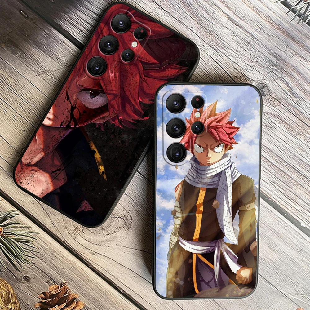 Anime F-Fairy T-Tail Juvenile For Samsung Galaxy S24 S23 S22 S21 S20 FE S10 S10E Plus Ultra Pro Lite 5G Black Cover Phone Case