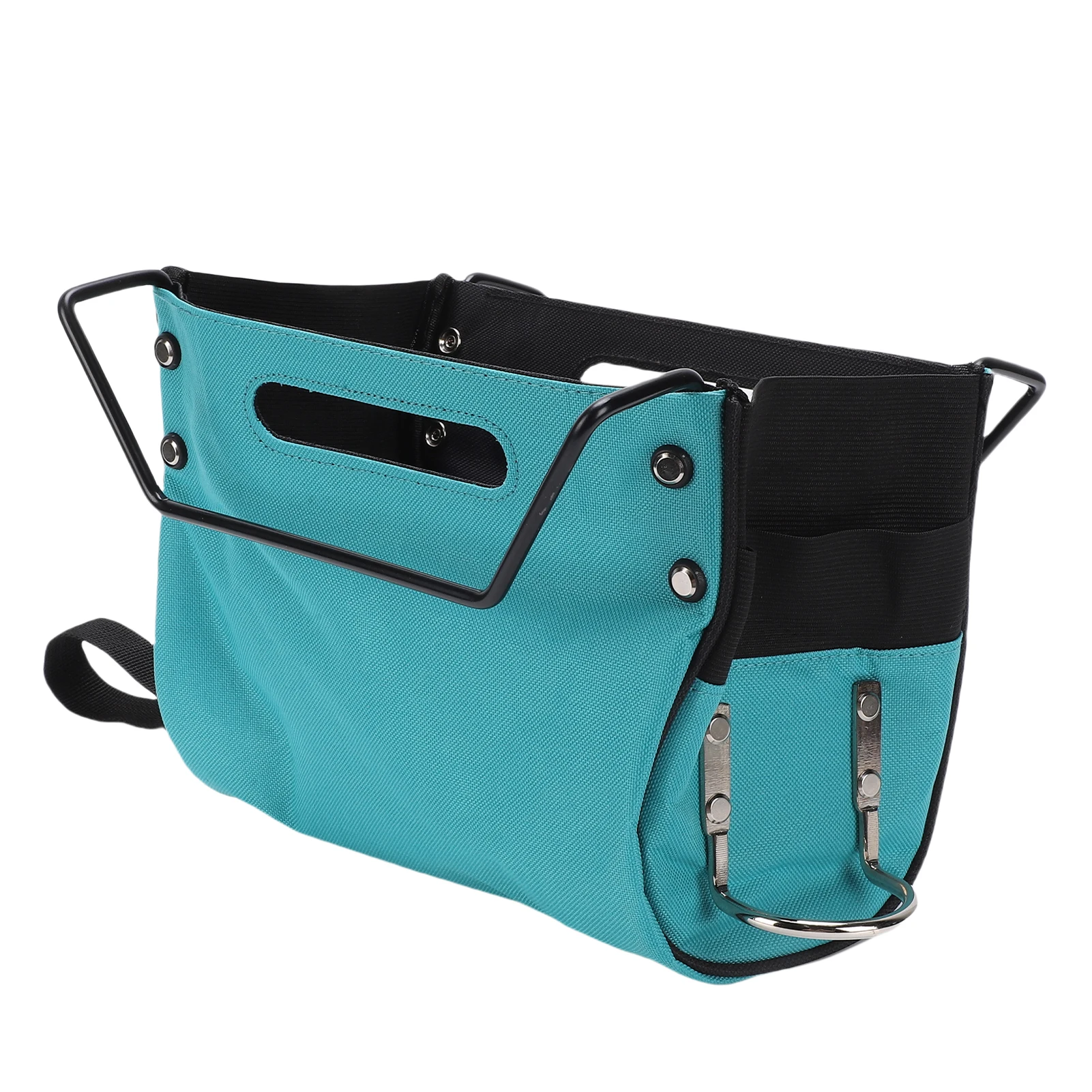 

Сумка для инструментов для лестницы для стремян, сумка из ткани Оксфорд 600D с несколькими карманами, молотком, быстросъемная пряжка для