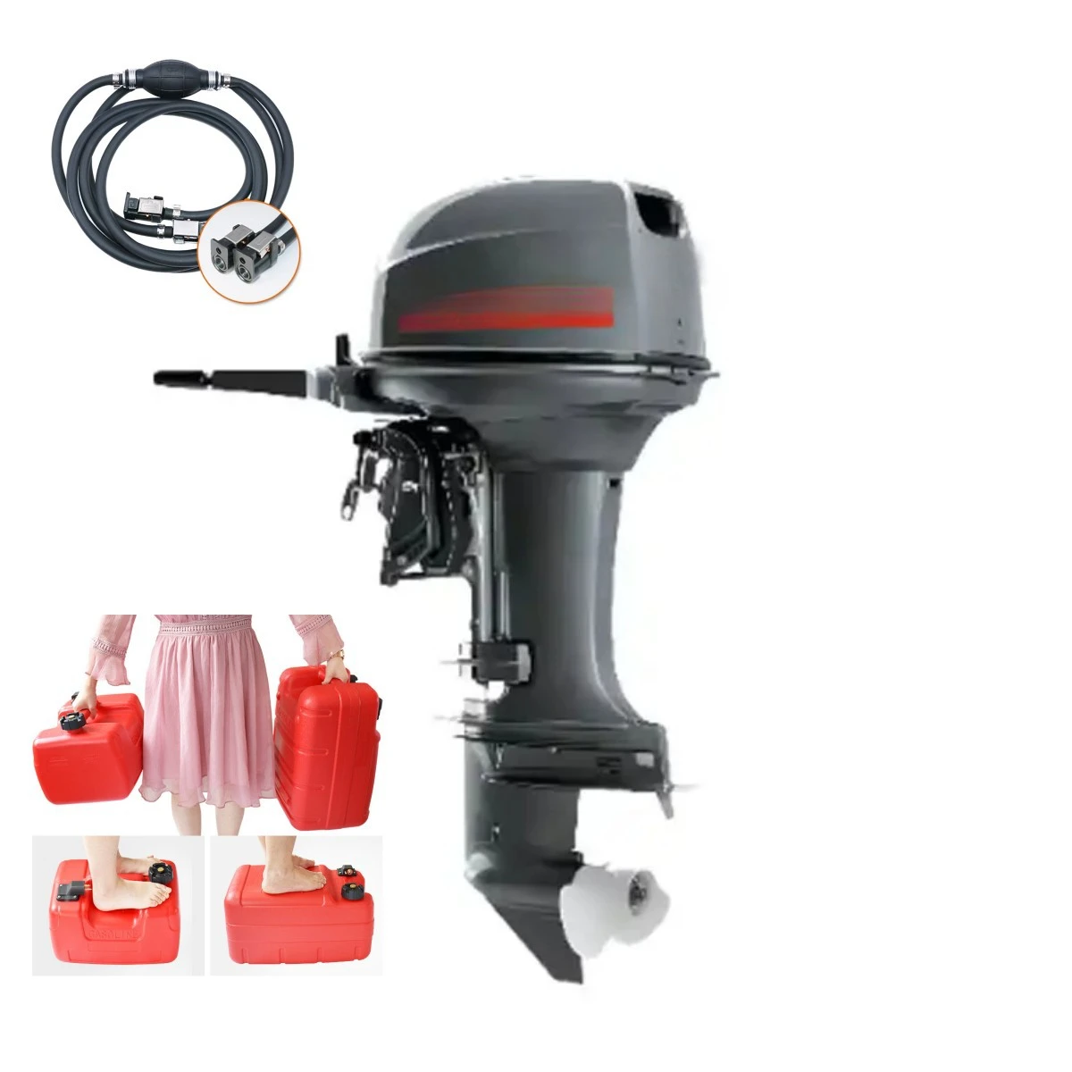 

30Hp outboard motor rubber boat supporting export engine