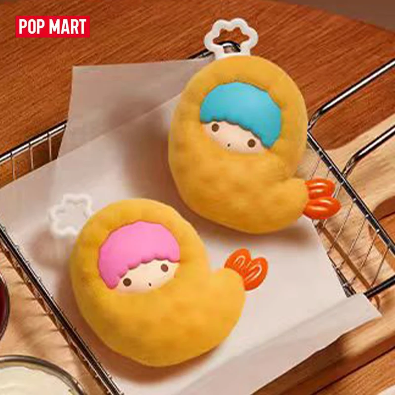 POP MART Pop Bean Sanrio Characters Fried Shrimp Series Mini Genuine Blind Box Toys Mystery Box Doll Guess Bag Cute Anime Figure