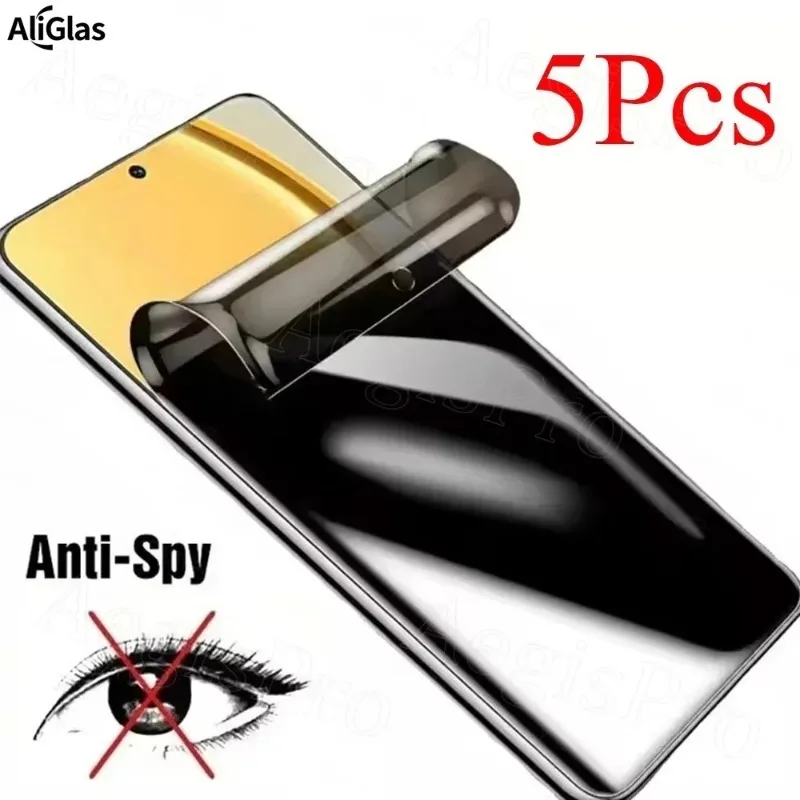 5Pcs Anti-Spy Hydrogel Film for Samsung S25 S26 S22 S24 Ultra Pro Plus FE Galaxy Note 20 10 Lite S10e Privacy Screen Protector