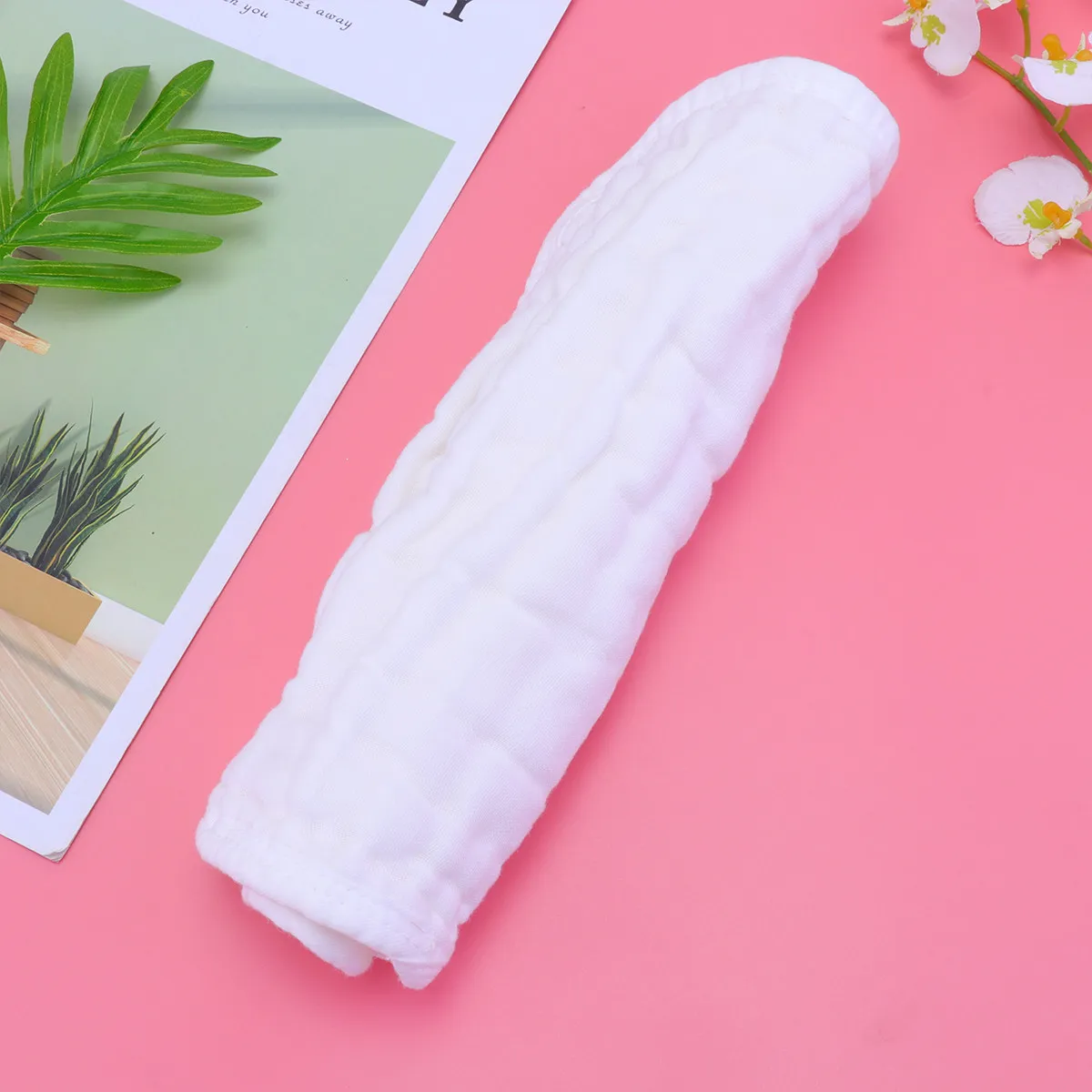 

Набор из 3 многоразовых хлопковых муслиновых подушечек-нагрудников для новорожденных: для отрыжки, от срыгивания молока и слюней