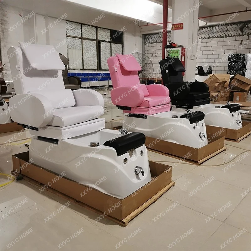 

With foot bath basin, multi-functional foot bath sofa, automatic electric massage foot bath chair, manicure chair
