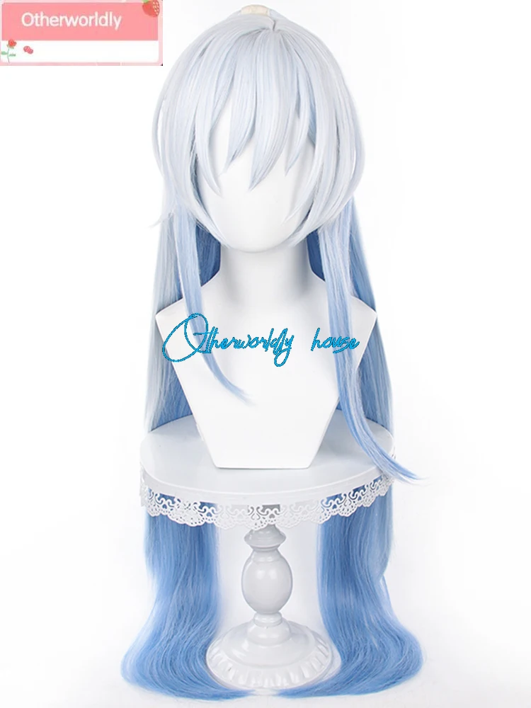 Honkai Star Rail Jing Liu Cosplay Wig Belobog Wildfire Butterfly HSR Cosplay JingLiu Long Hair Halloween Wig