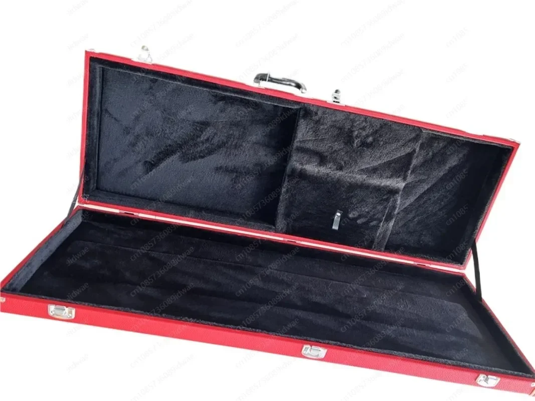 Deluxe Padded Guitar Case - Universal Protection for Electric Guitars, Fits Most Models, Durable Exterior with Straps