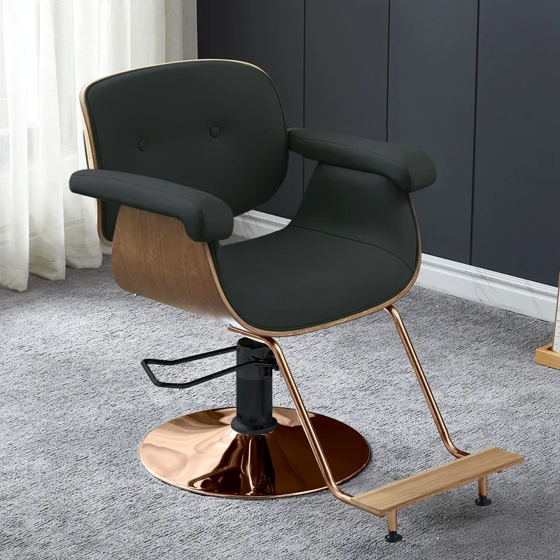 

Salon Unique Barber Chair Professional Simple Nordic Modern Barber Chair Trendy Comfortable Silla Barbero Commercial Furniture