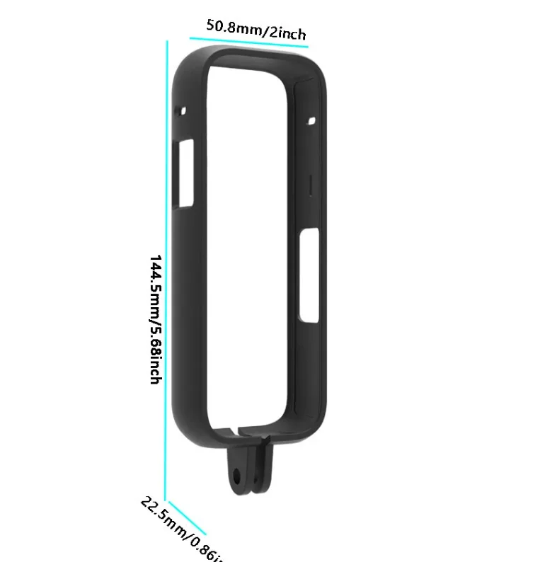 ABS Protective Camera Housing Frame Case for Insta 360 X4 Anti Fall Action Frame Camera Mount Accessories