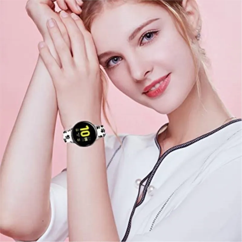 Siliconen Band Voor Amazfit Gts/4/3/2/2e/Mini/Gtr 4/3/Pro/2/2e 42Mm/47Mm Stratos 2/3 Afdrukken Armband Amazfit Bip 20Mm 22mm Strap