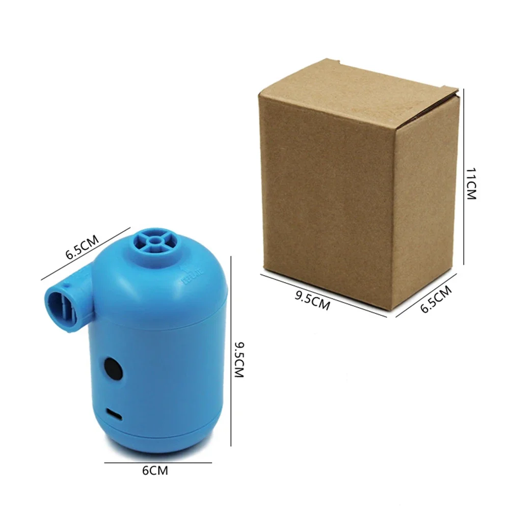 Outdoor Mini Air Pump Camping Portable DC 5V USB Charging Electric Inflator for Mattress Mat Pillow Swimming Ring