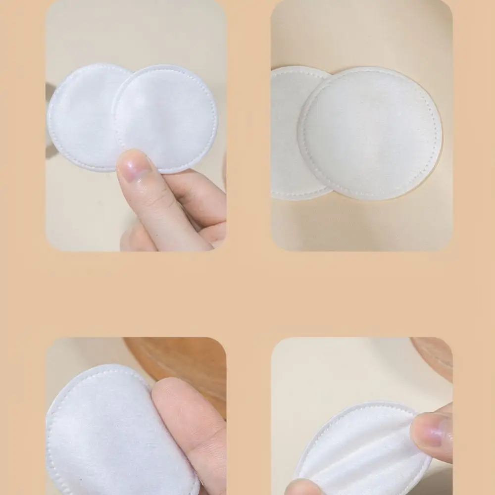 High Absorbency Cotton Facial Wipes Three Layer Makeup Remover Pad Soft Embossed Cosmetic Tool For Daily Routine Skin Care
