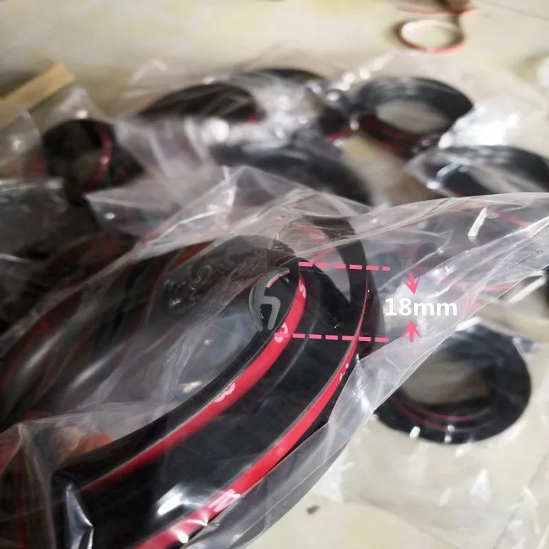 Rubber Auto Seals Rand Afdichting Strips Auto Dak Voorruit Kit Protector Venster Seal Strips Geluidsisolatie Tape 18mm