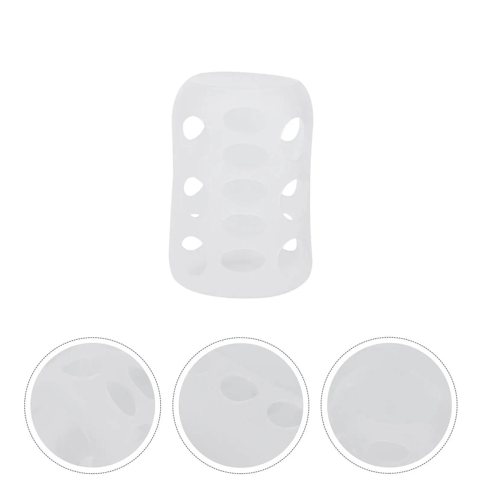 

3Pcs Baby Milk Bottle Silicone Cover Protective Sleeve Soft Anti-Fall Feeding Bottle Protector Comfortable Holding Cover