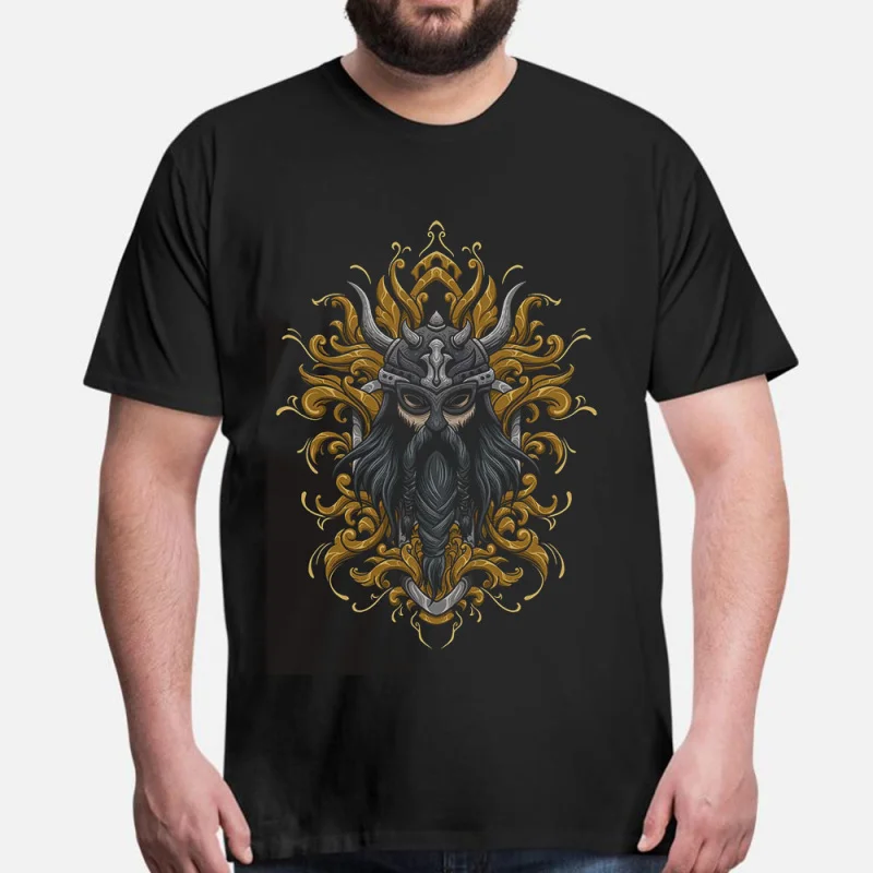 

Harald Hardrada Viking Gift t shirt 100% cotton Short Sleeve tee Norse Mythology Valhalla Graphic Clothes All size tops S-6XL