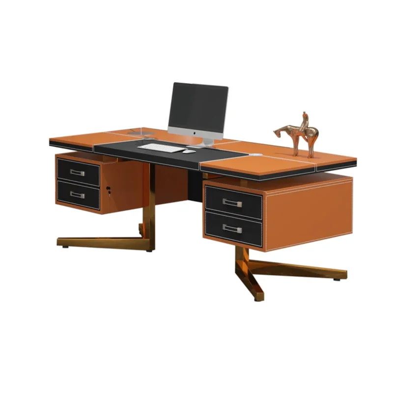 

CX light luxury high-end boss table desk simple modern home computer desk