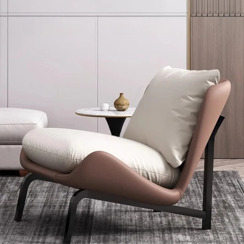 Nordic Single Sofa Italian Living Room Modern Minimalist Balcony Leisure Designer Lounge Chair Multifunctional Furniture