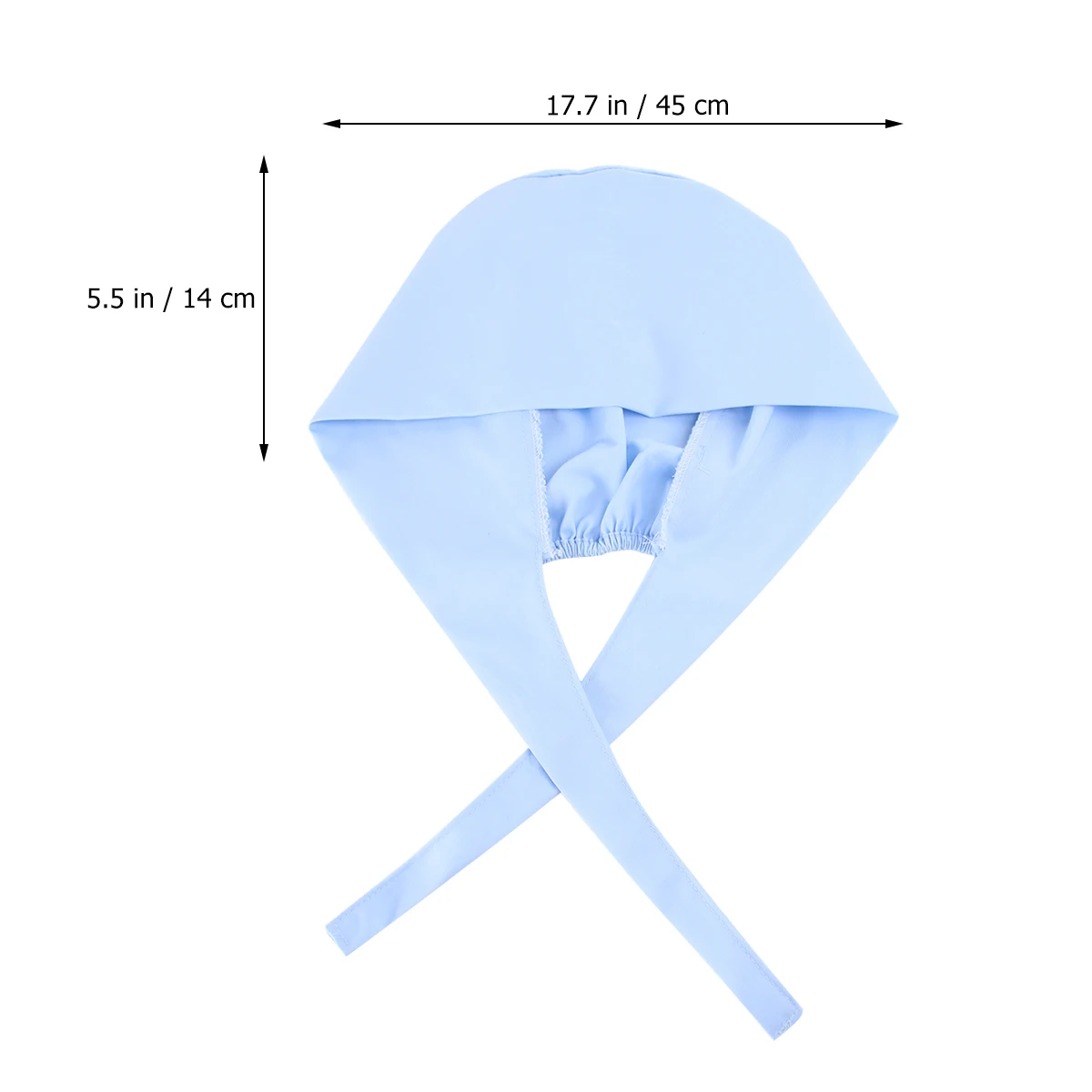 

1pc Cotton Surgical Cap For Doctor Nurse Breathable Comfortable Medical Hat Beauty Protective Headwear Sky-Blue