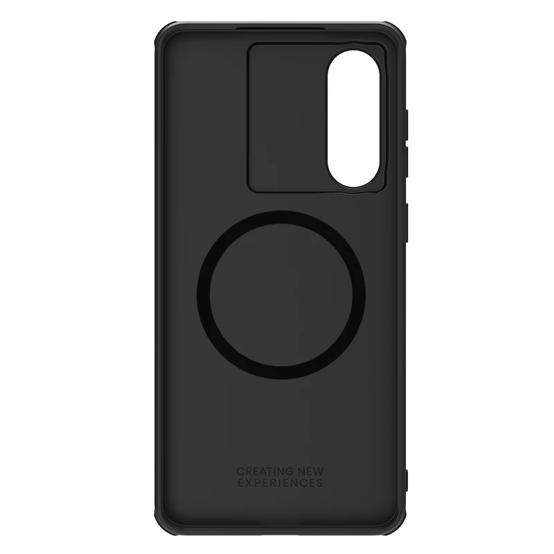 

For Samsung Galaxy S25 Edge 5G Nillkin Magnetic Case Super Frosted Shield Pro Magsafe Shockproof TPU+PC Back Cover