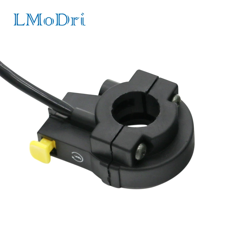 

LMoDri Motorcycle Horn Switch Handlebar 7/8'' ATV Bike Horn Starter Kill Switches On Off Button Nice Motorbike Accessories