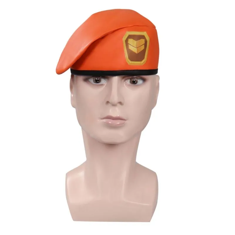 AVALORANT Brimstone Raze Cosplay Beret Replica Hat Anime Caps Officer Costume Accessory for Party Character Representation:AVALORANT Brimstone Raze Cosplay Beret Replica Hat Anime Caps Officer Costume Accessory for Party Character Representation