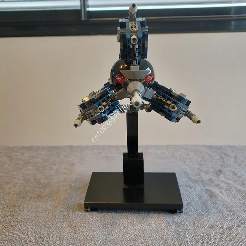 

559 шт. MOC Droid TriFighter Star Battle Модель Строительные блоки Модульные игрушки Сборка DIY идея Поделка на день рождения Рождественские подарки