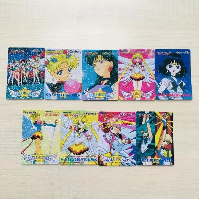 Self Made Sailor Moon Starlight Three Musketeers Sailor Uranus Chibiusa Anime Game Characters Classic Series Collection Card Toy